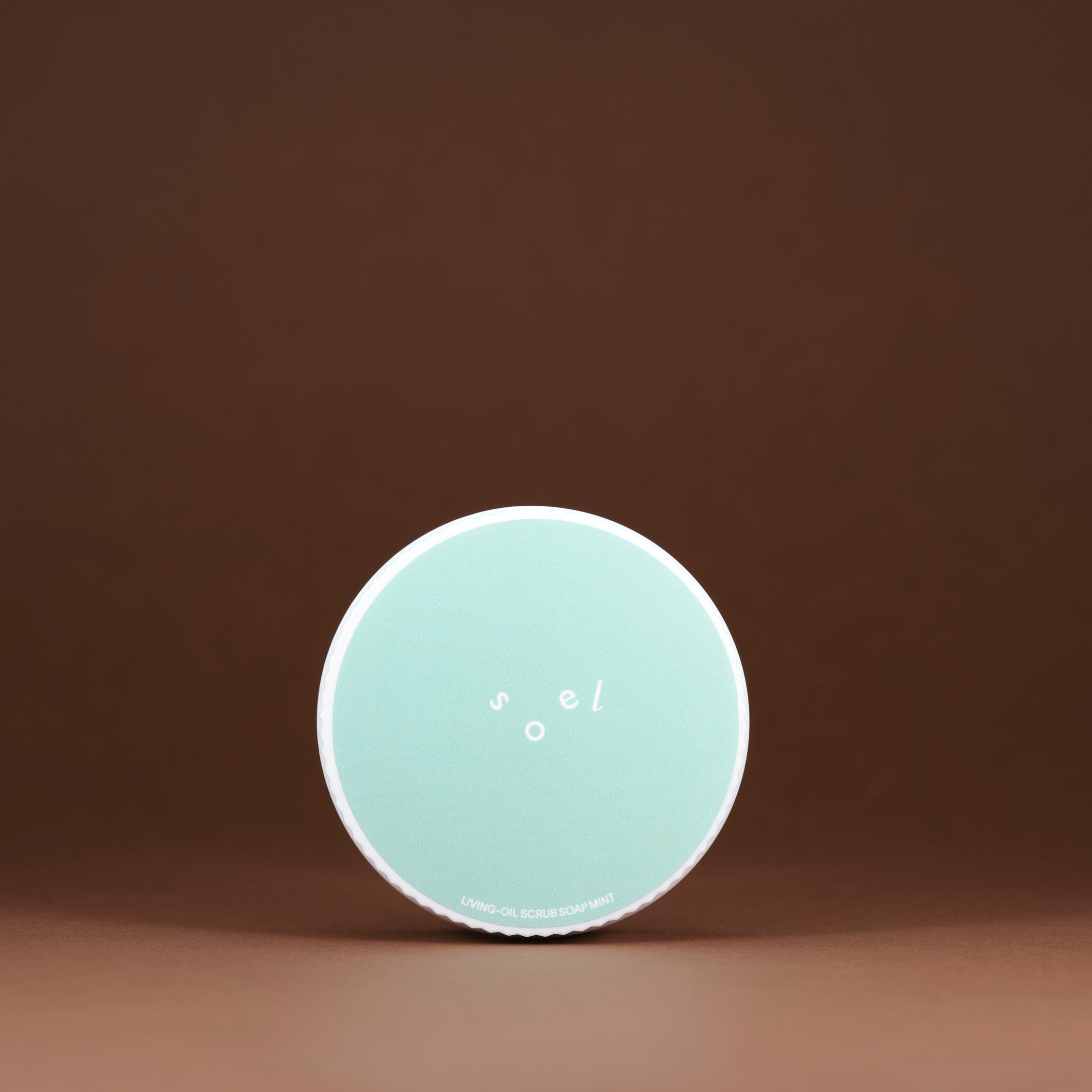 限定 LIVING-OIL SCRUB SOAP 【 MINT 】100mL