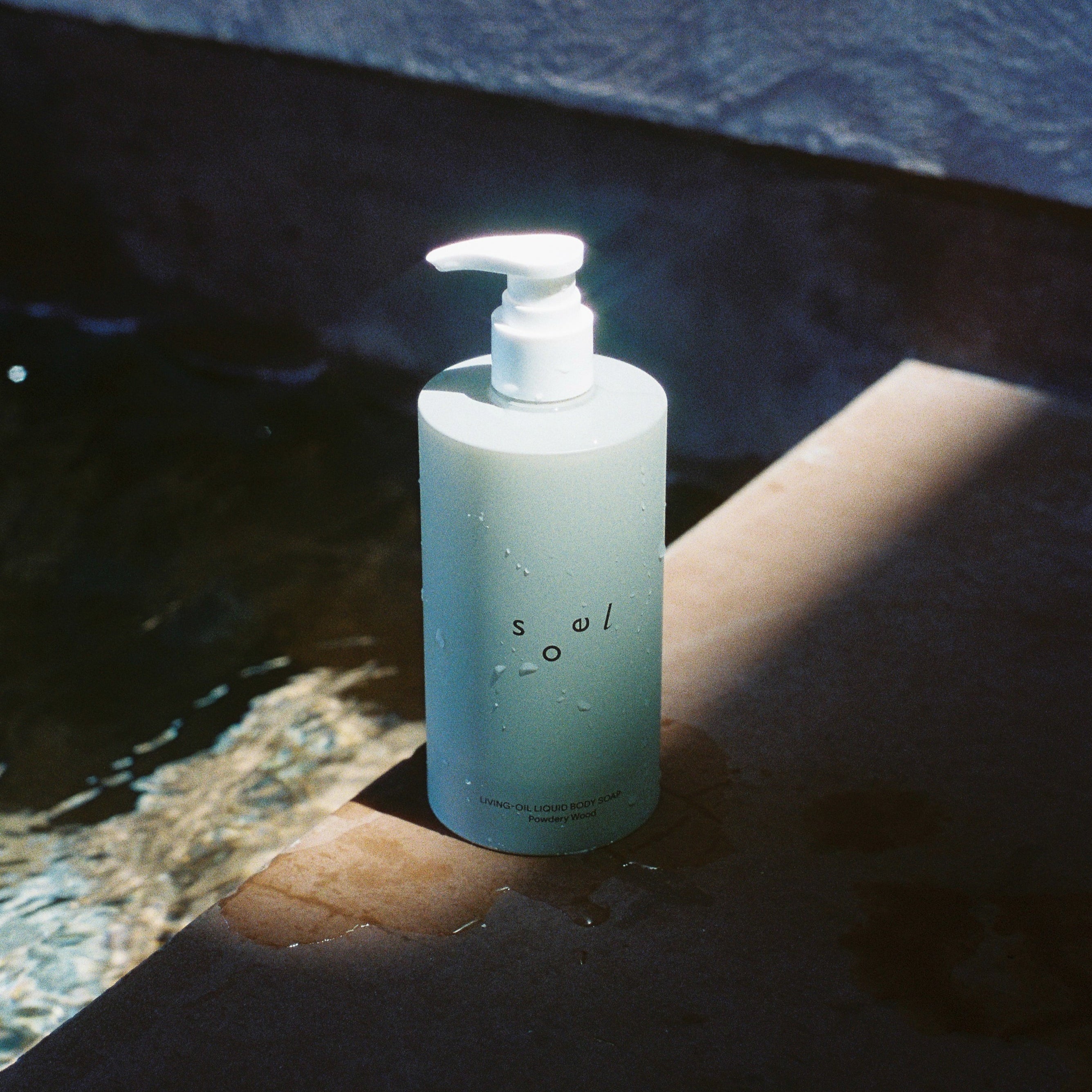 LIVING-OIL リキッドボディソープ PowderyWood 400mL