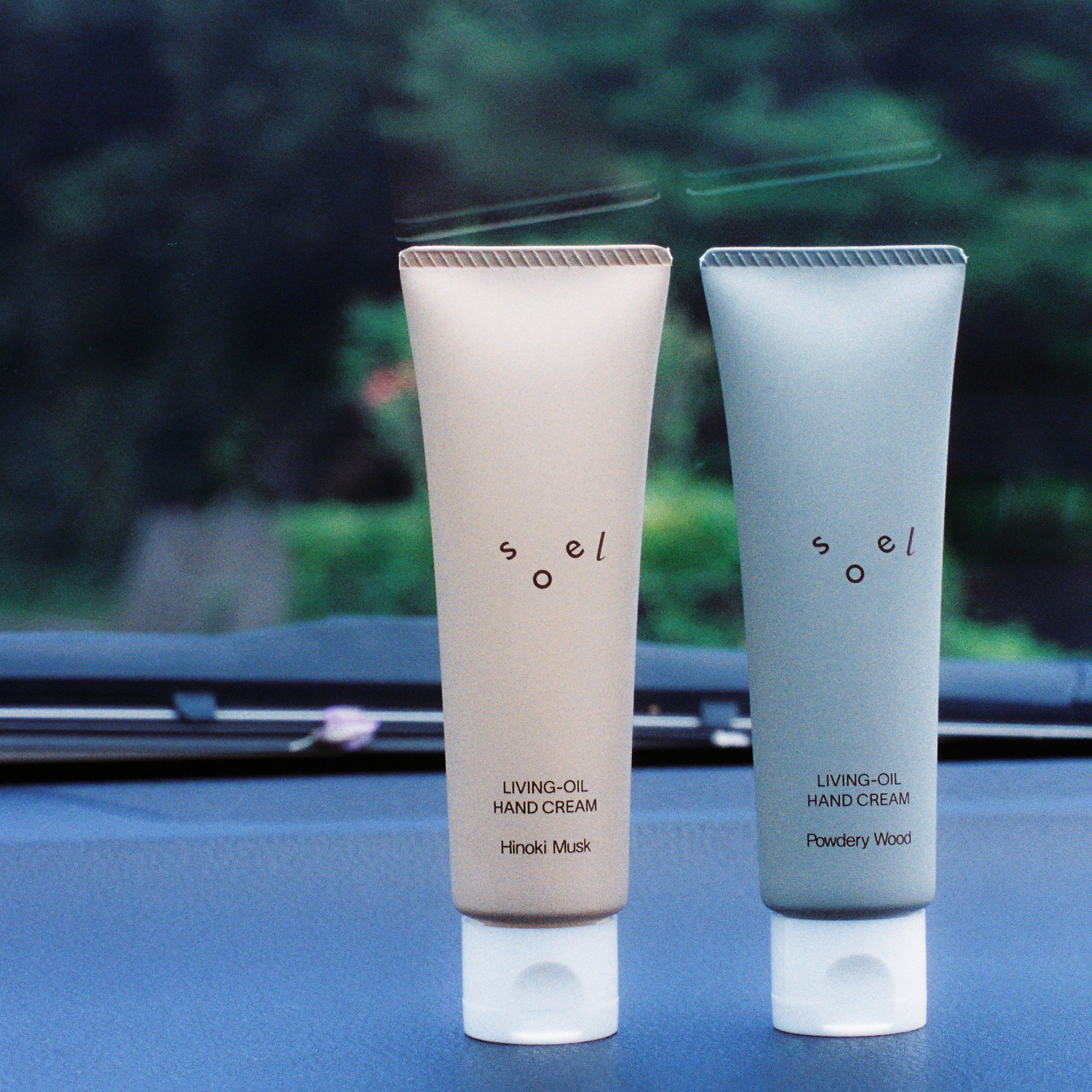 LIVING-OIL ハンドクリーム Hinoki Musk 50g