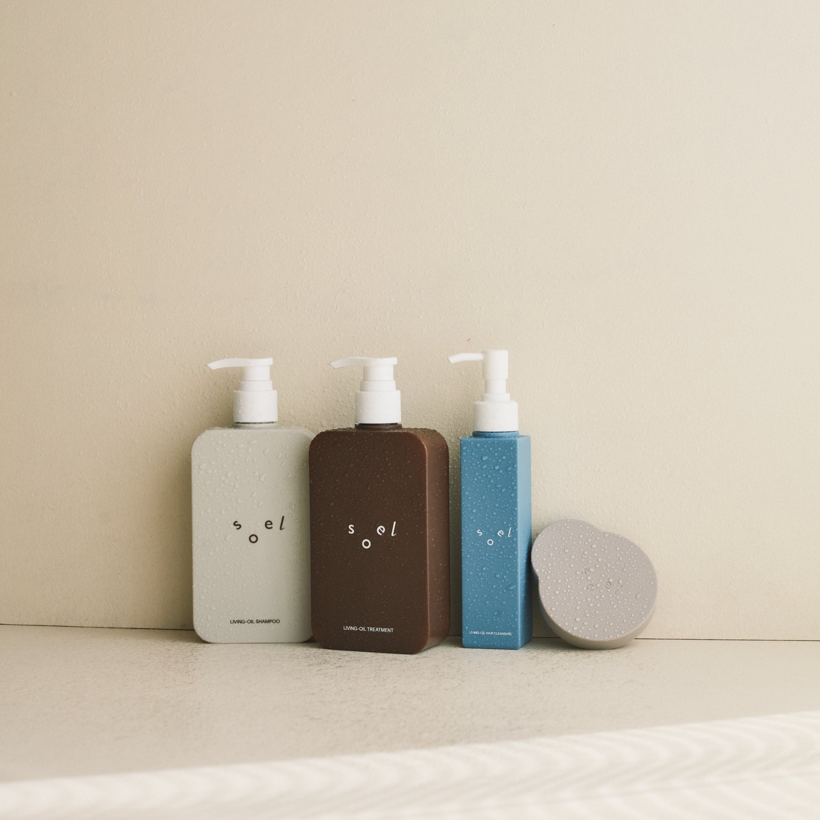 ヘアケアシリーズセット【ヘアクレンジング・シャンプー・トリートメント・頭皮用マッサージブラシ】