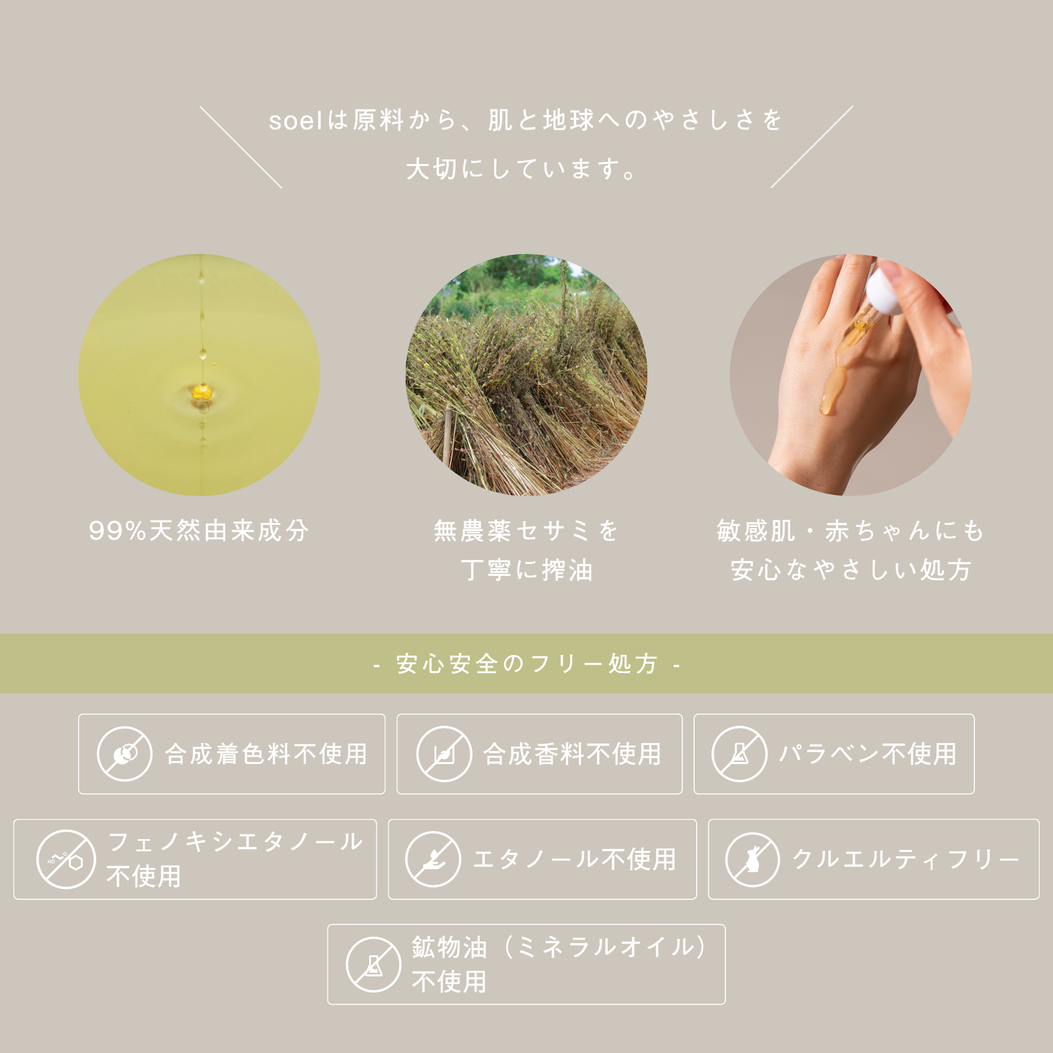 LIVING OIL オーガニックセサミオイル 60mL
