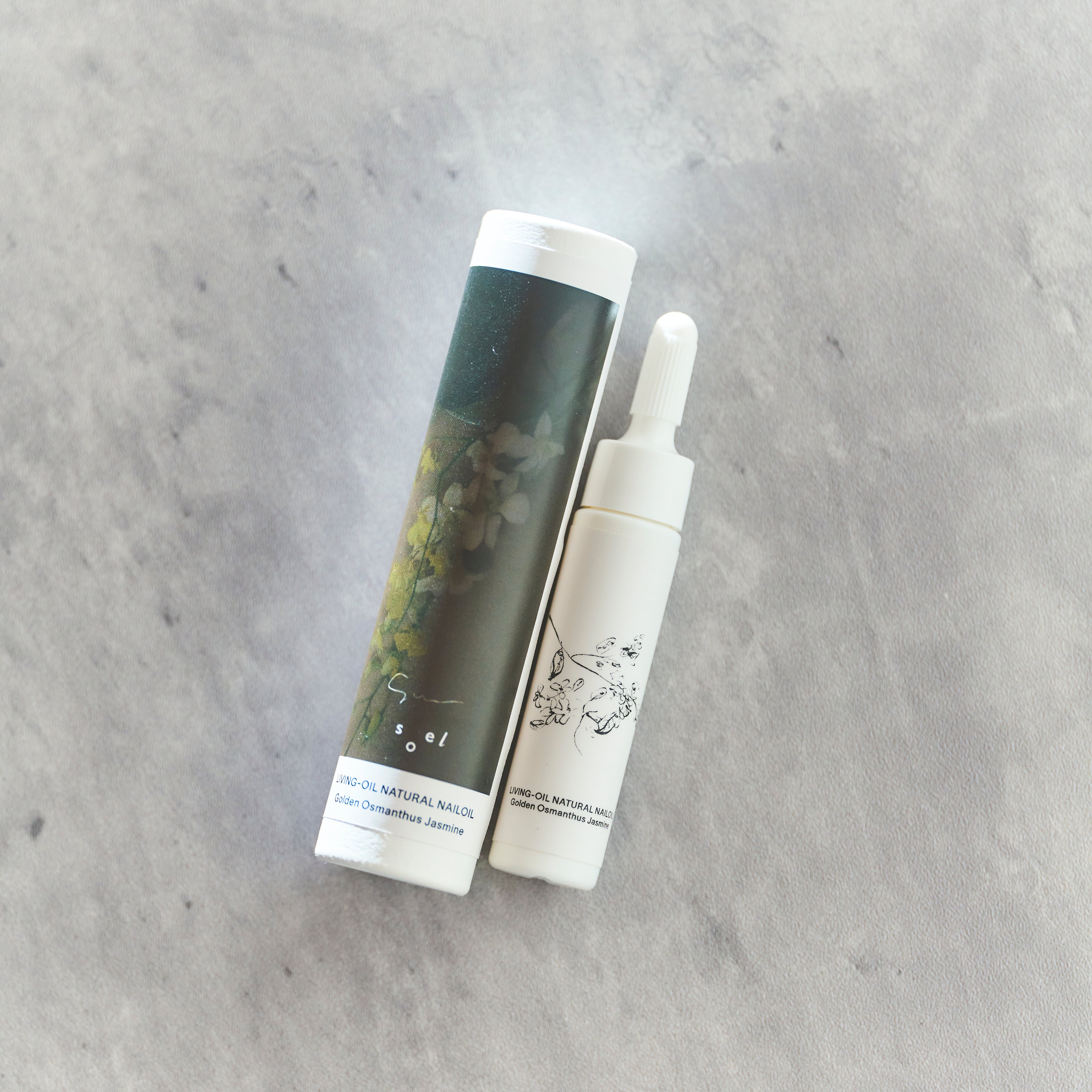 コラボ限定 Su_ × soel ナチュラルネイルオイル【Golden Osmanthus Jasmine】10mL
