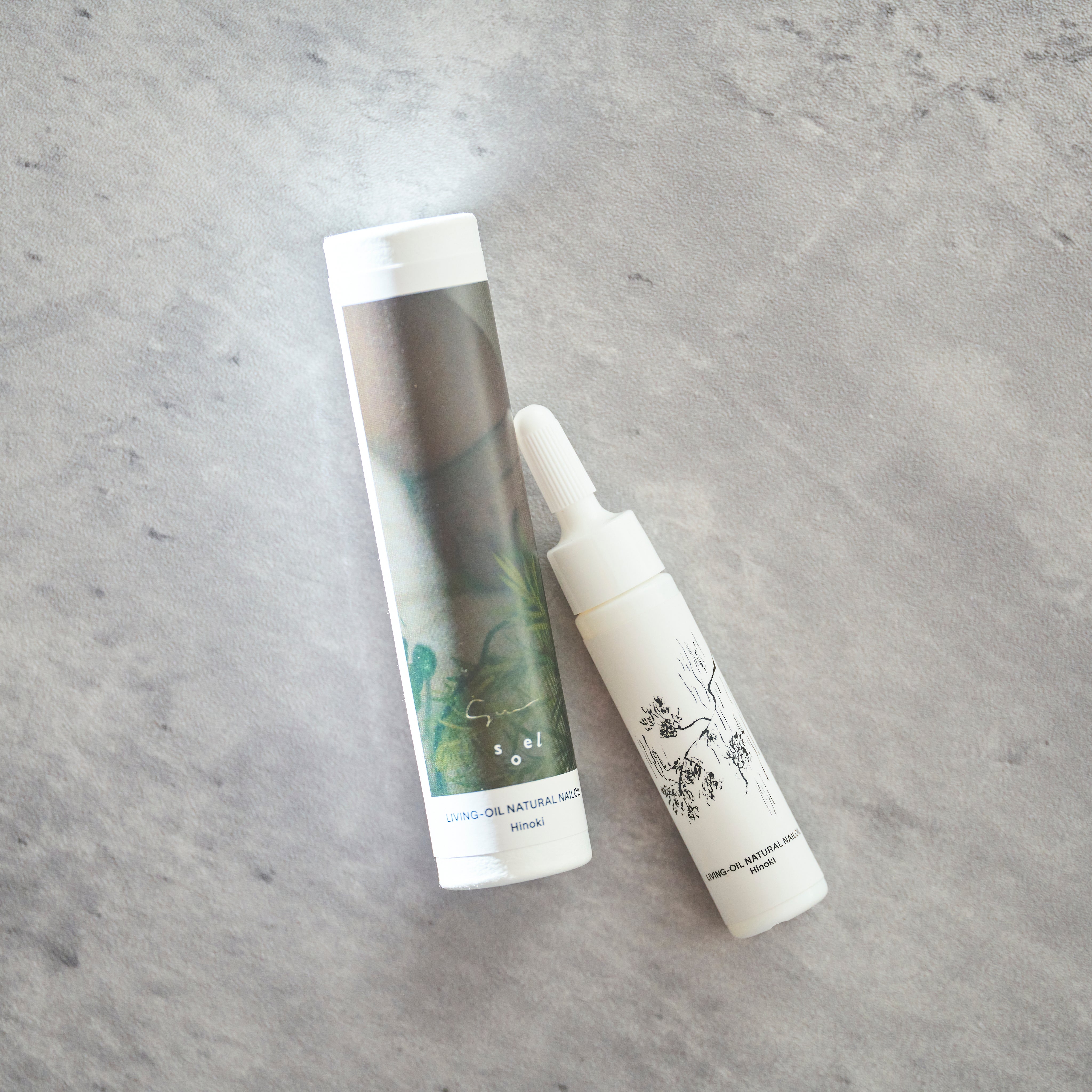 コラボ限定 Su_ × soel ナチュラルネイルオイル【Hinoki】10mL