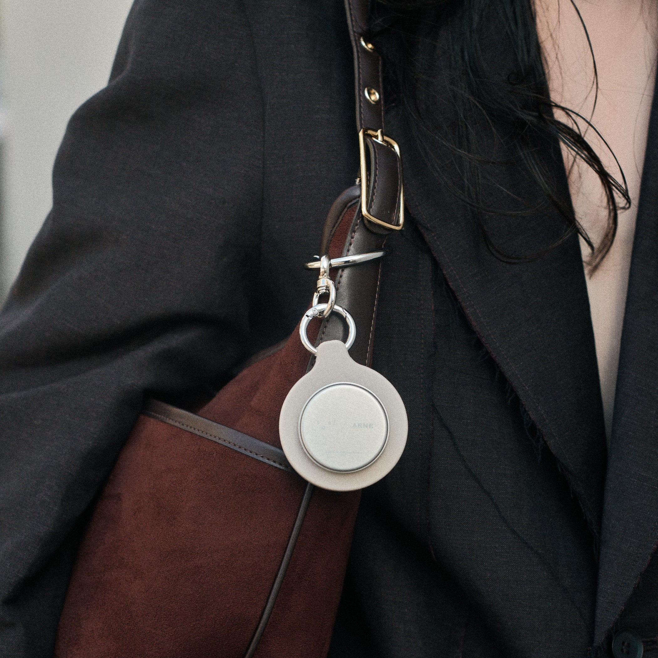 コラボ限定 ARNE × soel カラーリップバーム 10g BROWN(チャーム付き)