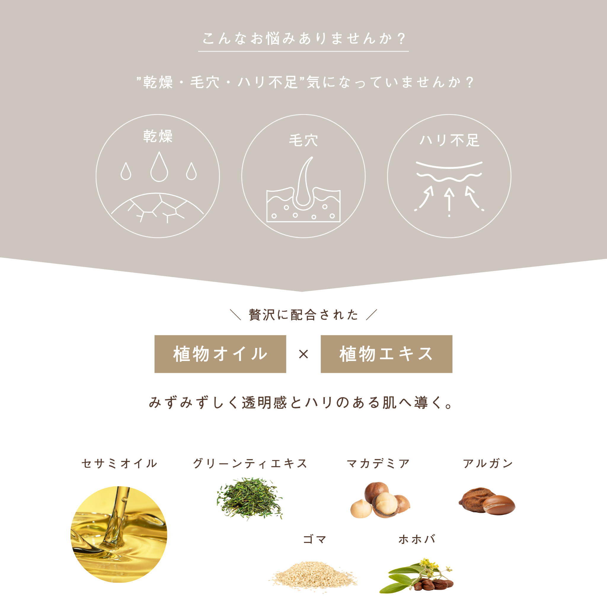 LIVING-OIL SERUM 美容液 60mL