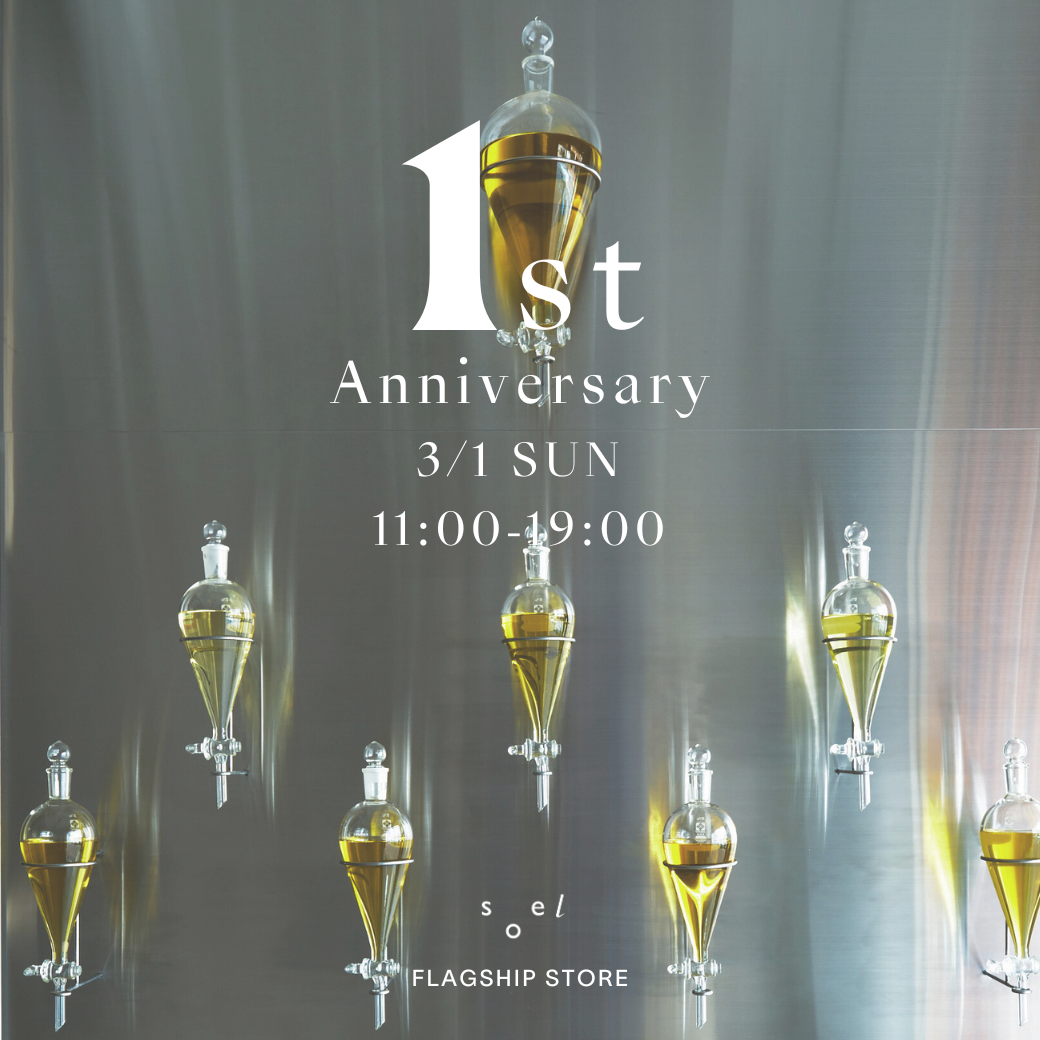 3/1 sun│soel FLAGSHIP STORE 1周年イベント
