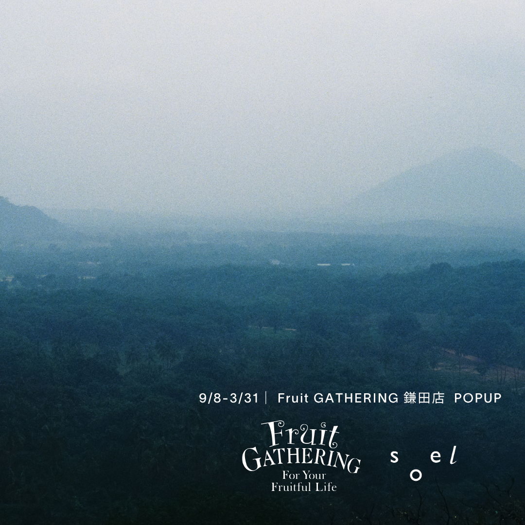 9/8-3/31｜POPUP Fruit GATHERING 鎌田店（東京）