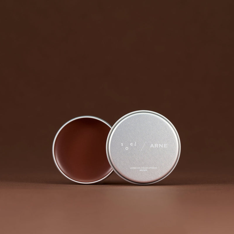コラボ限定 ARNE × soel カラーリップバーム  BROWN  10g