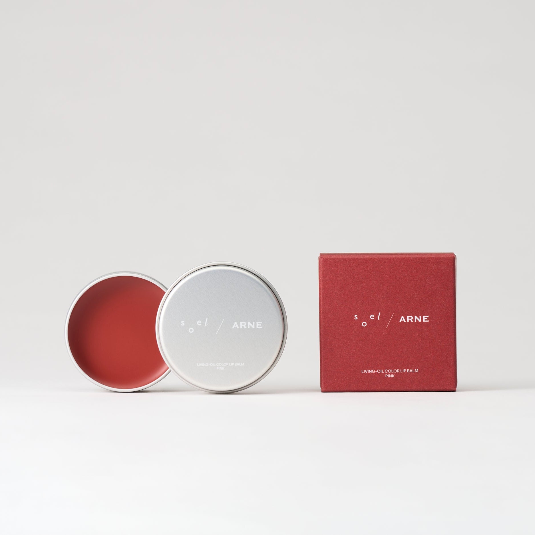 コラボ限定 ARNE × soel カラーリップバーム  PINK  10g