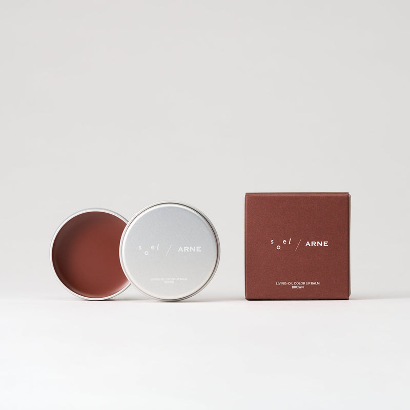 コラボ限定 ARNE × soel カラーリップバーム  BROWN  10g