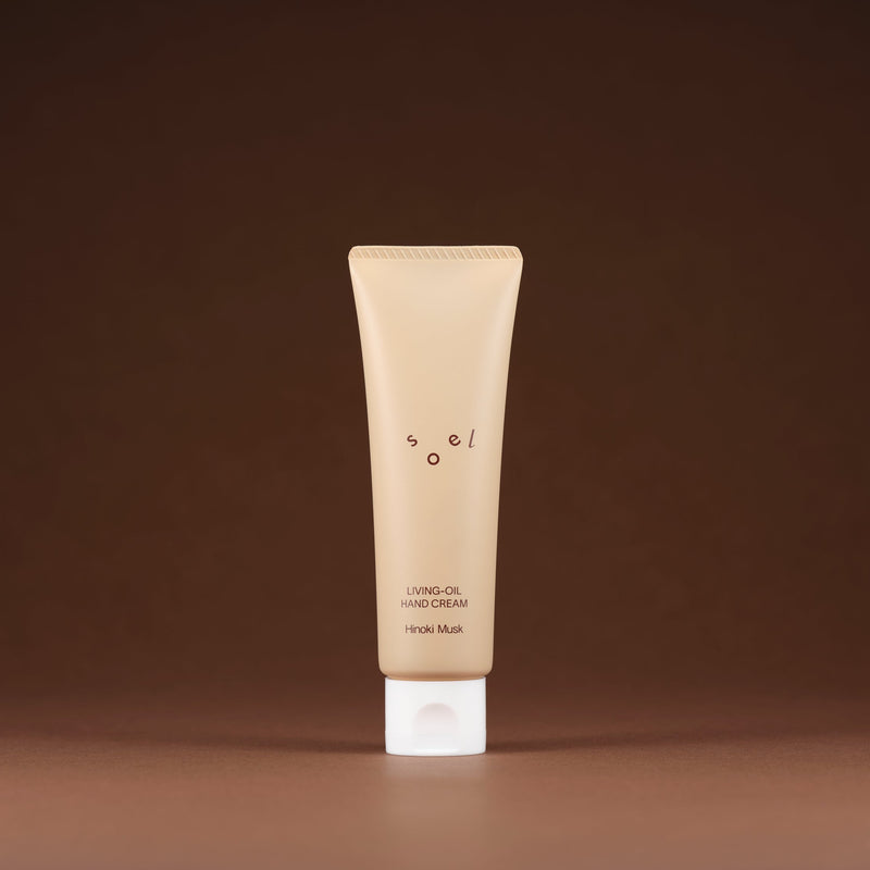 LIVING-OIL ハンドクリーム Hinoki Musk 50g