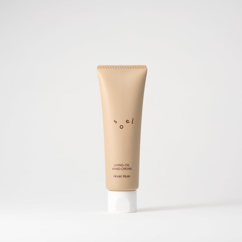 LIVING-OIL ハンドクリーム Hinoki Musk 50g