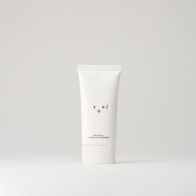 LIVING-OIL UV スキンベース〈SPF31・PA+++  50g〉 （日焼け止めクリーム）