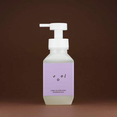LIVING-OIL ボディソープ Sandalwood × Orris 400mL