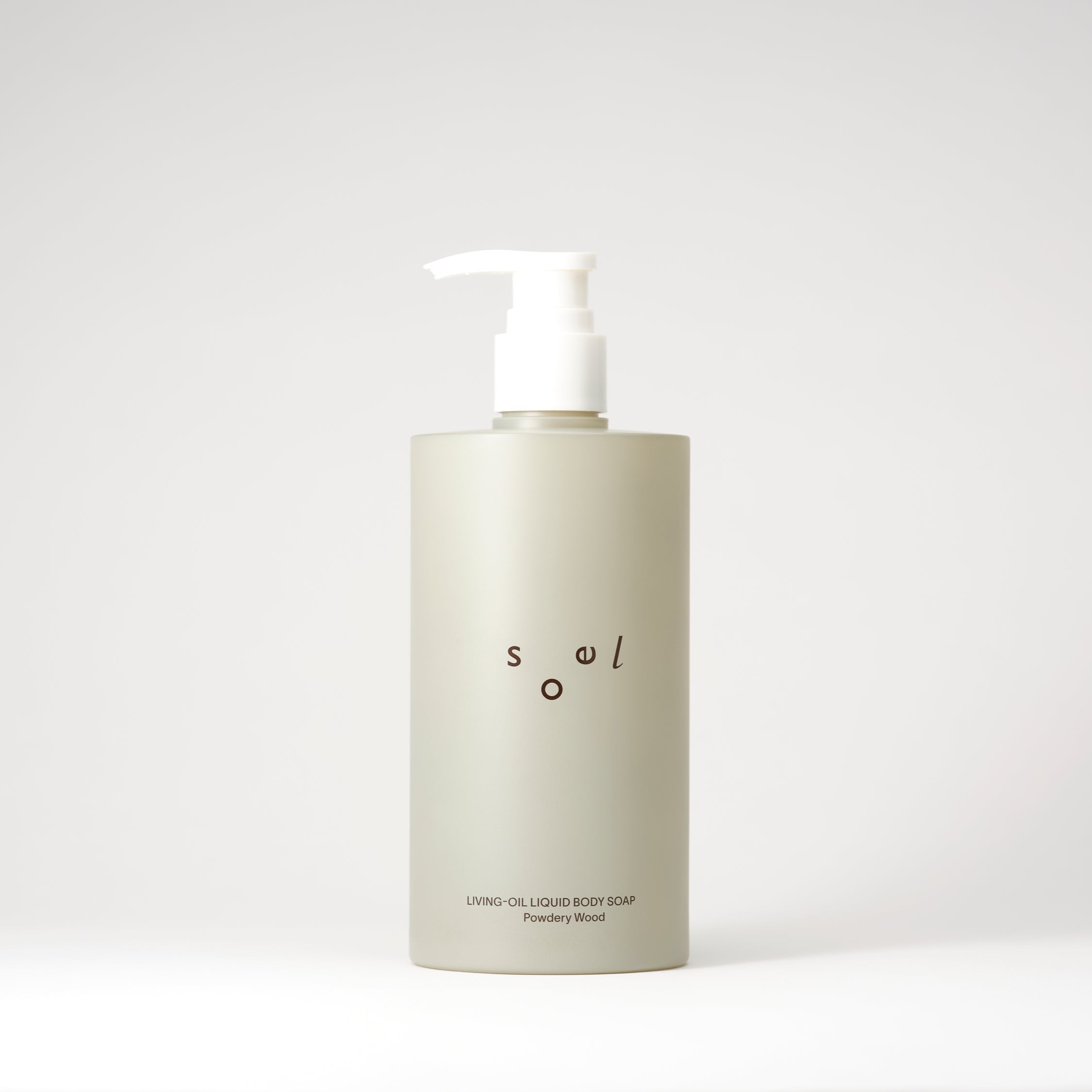 LIVING-OIL リキッドボディソープ PowderyWood 400mL